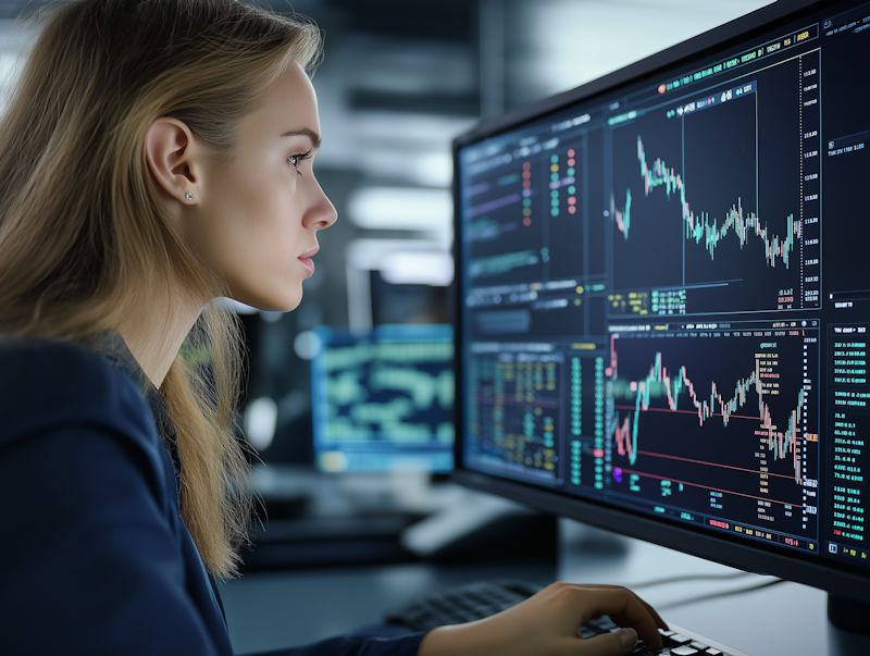 Professioneller Finanzberater beim Coaching mit Kunden